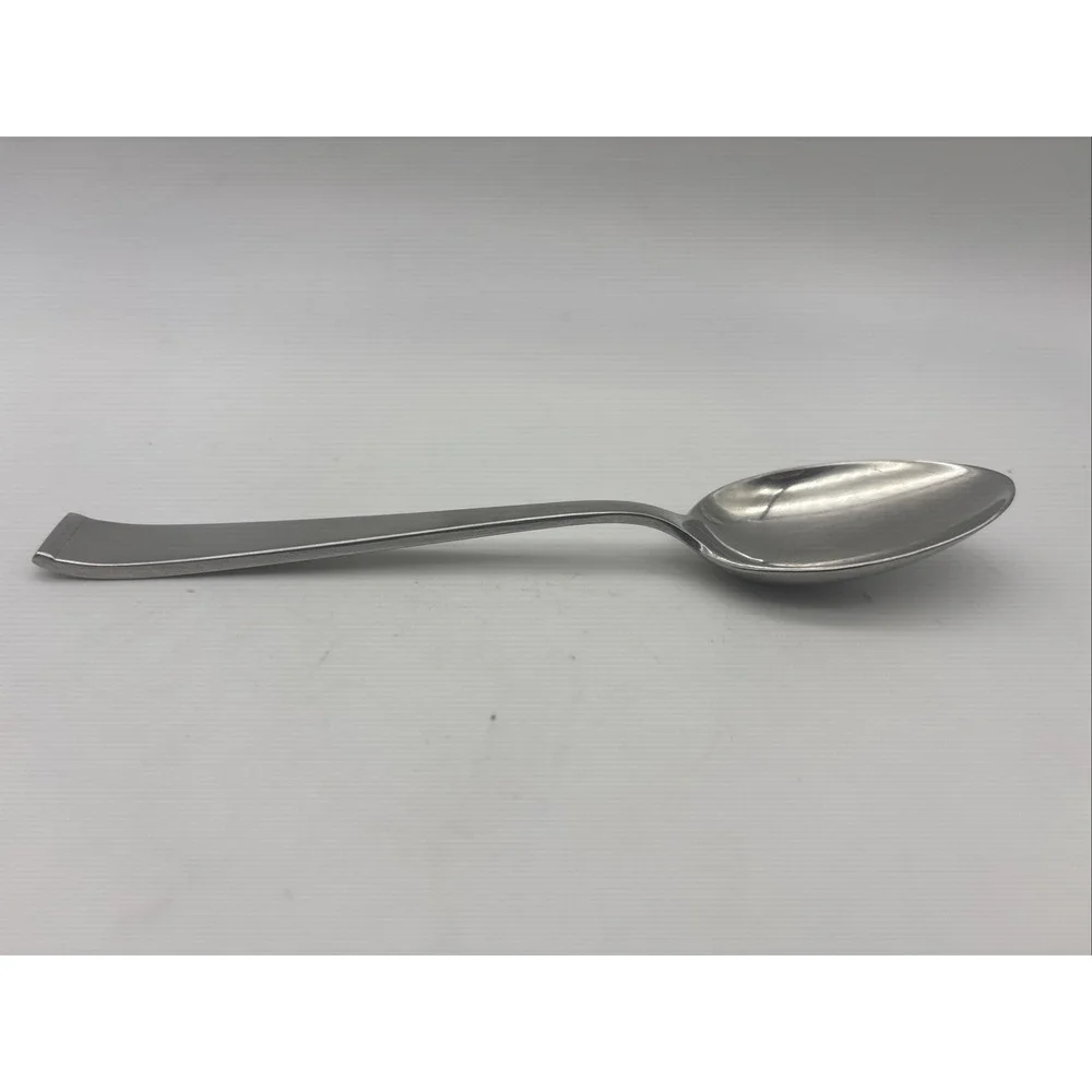 Vtg 4 Oval SOUP SPOONS International Lyon NEW CHARM 18/8 Stainless 7